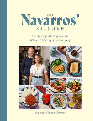 This is the book cover for 'The Navarros' Kitchen' by Zoe Navarro