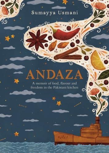 This is the book cover for 'Andaza' by Sumayya Usmani