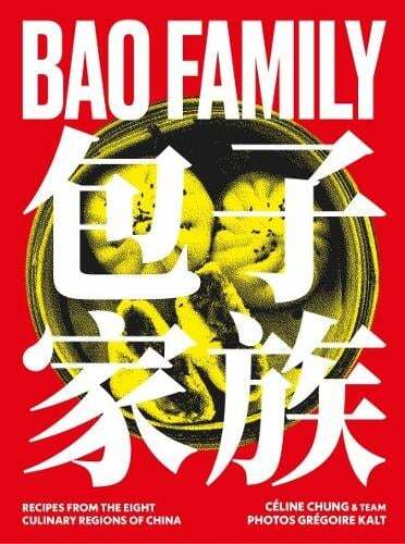 This is the book cover for 'Bao Family' by Céline Chung