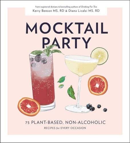 This is the book cover for 'Mocktail Party' by K Benson