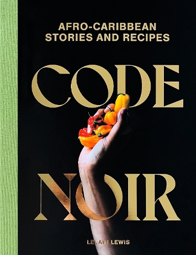 This is the book cover for 'Code Noir' by Lelani Lewis