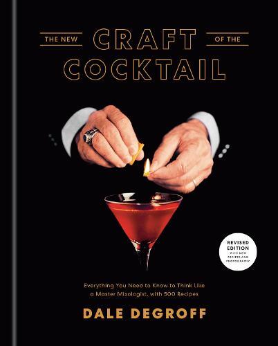 This is the book cover for 'New Craft of the Cocktail' by Dale DeGroff