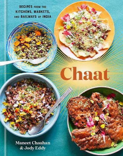 This is the book cover for 'Chaat' by Maneet Chauhan