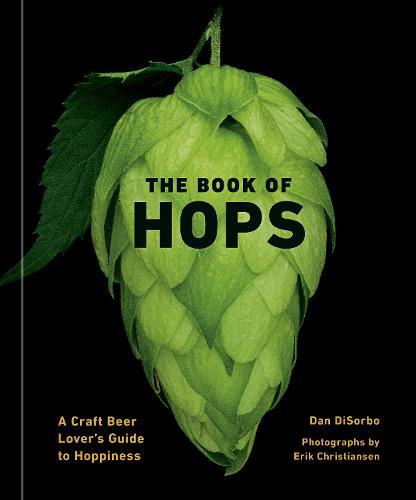 This is the book cover for 'The Book of Hops' by Dan Disorbo