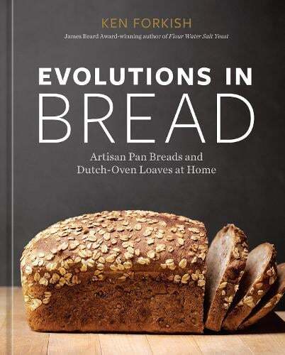 This is the book cover for 'Evolutions in Bread' by Ken Forkish