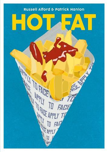 This is the book cover for 'Hot Fat' by Russell Alford