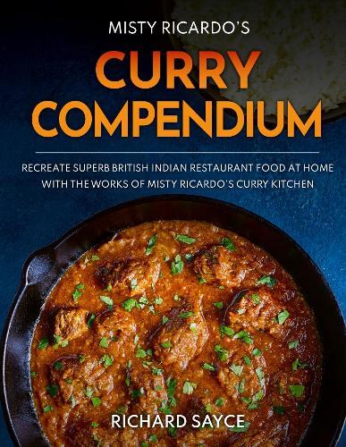 This is the book cover for 'Curry Compendium' by Richard Sayce