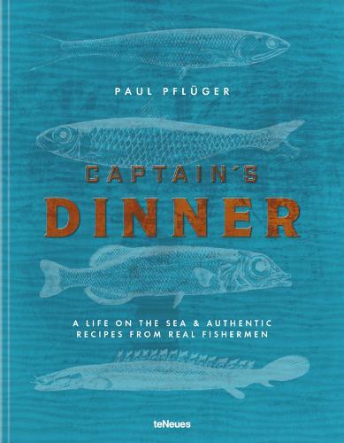 This is the book cover for 'Captain's Dinner' by Paul Pflüger